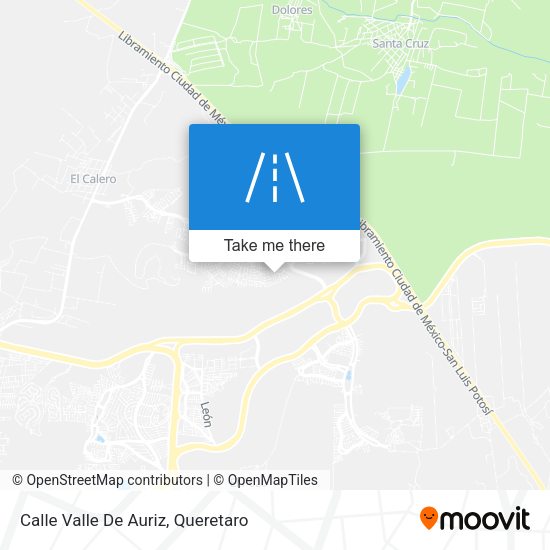 Calle Valle De Auriz map