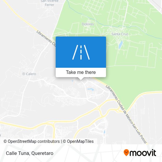 Mapa de Calle Tuna