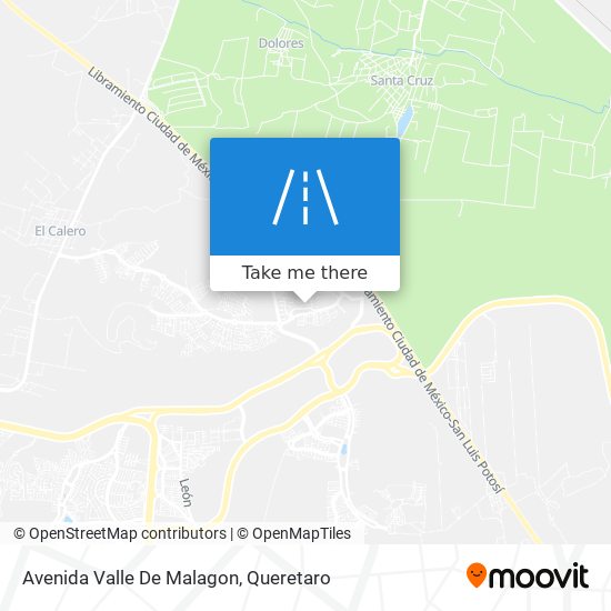 Avenida Valle De Malagon map