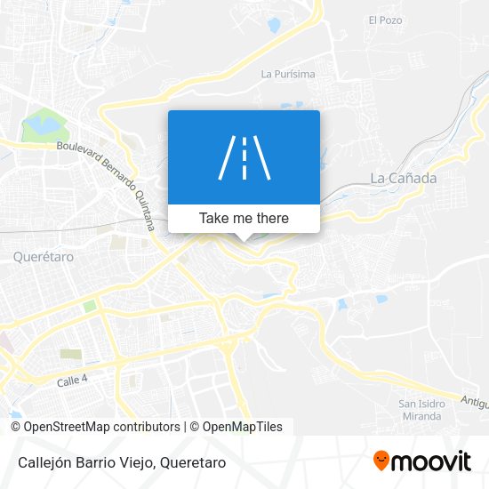 Callejón Barrio Viejo map