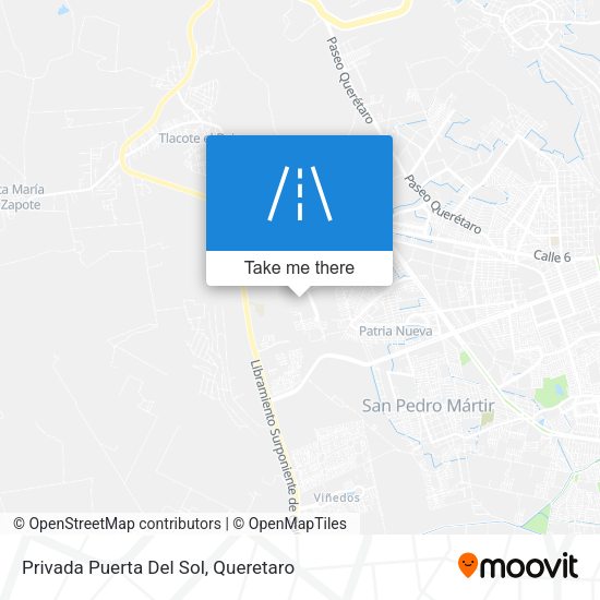Privada Puerta Del Sol map