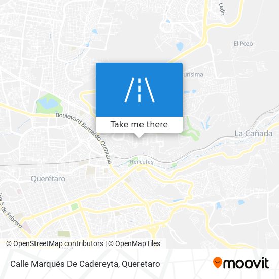 Calle Marqués De Cadereyta map