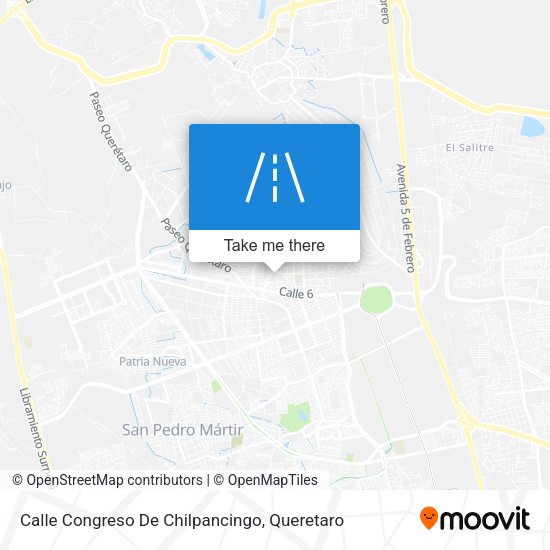 Calle Congreso De Chilpancingo map