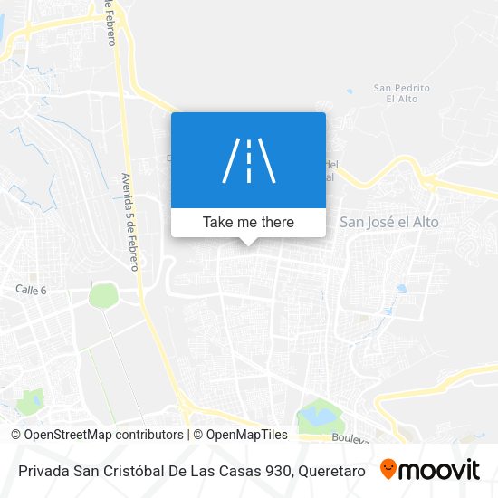 Privada San Cristóbal De Las Casas 930 map