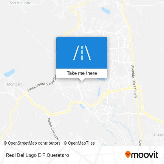 Real Del Lago E-F map