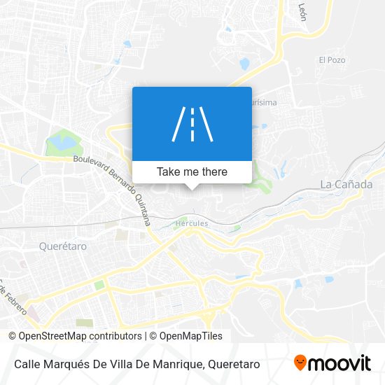 Calle Marqués De Villa De Manrique map