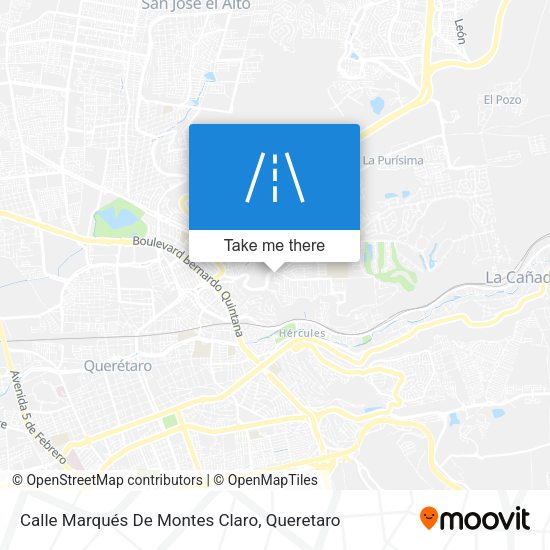 Calle Marqués De Montes Claro map