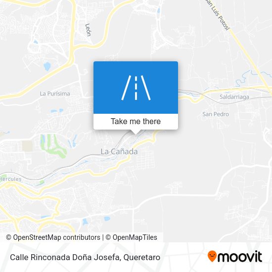 Mapa de Calle Rinconada Doña Josefa