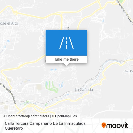Calle Tercera Campanario De La Inmaculada map