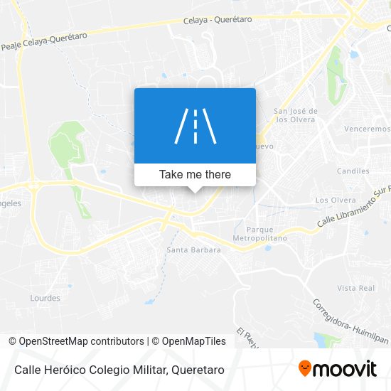 Mapa de Calle Heróico Colegio Militar