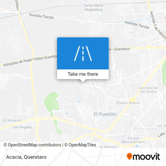 Mapa de Acacia