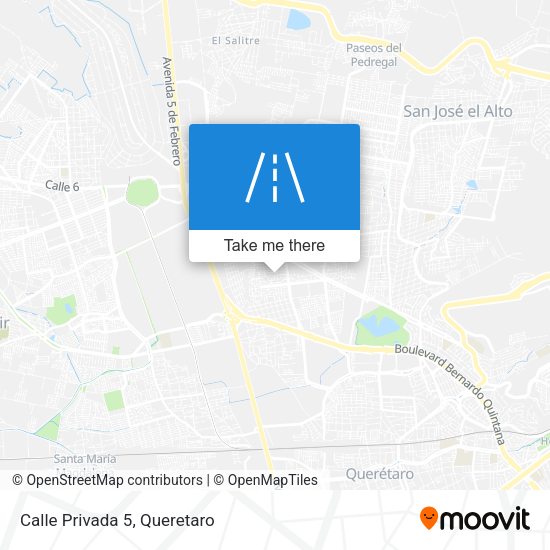 Mapa de Calle Privada 5
