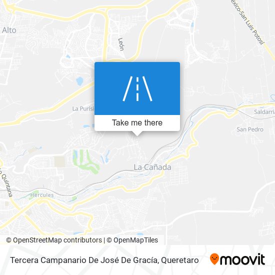 Tercera Campanario De José De Gracía map