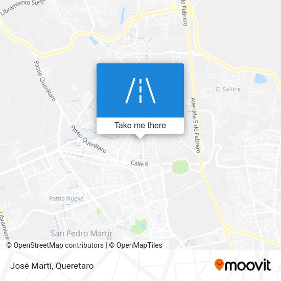 José Martí map