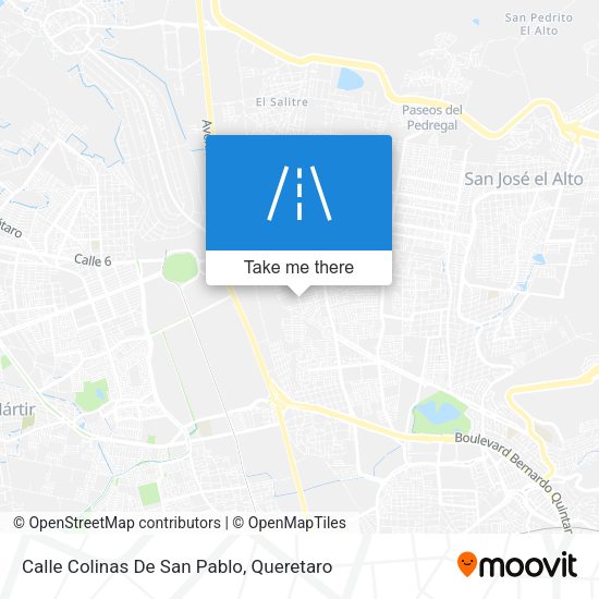 Calle Colinas De San Pablo map