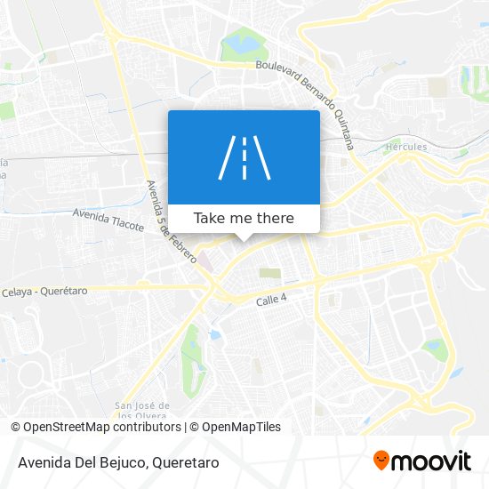 Avenida Del Bejuco map
