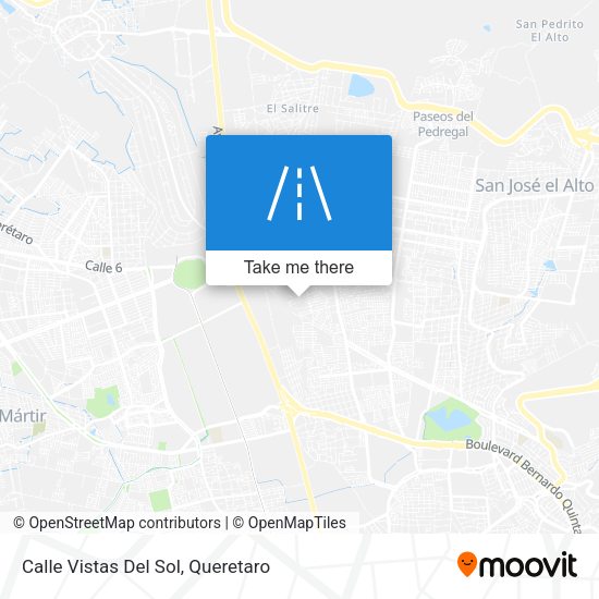 Mapa de Calle Vistas Del Sol