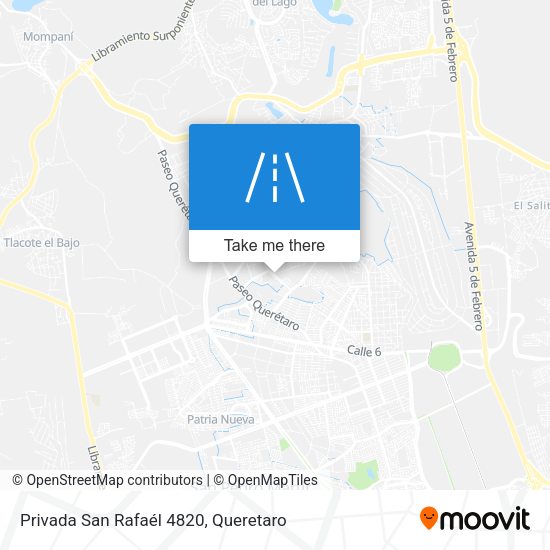Mapa de Privada San Rafaél 4820