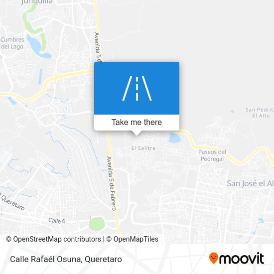 Calle Rafaél Osuna map