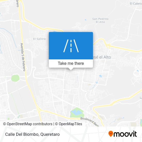 Mapa de Calle Del Biombo