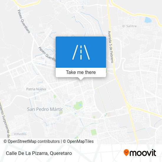 Calle De La Pizarra map