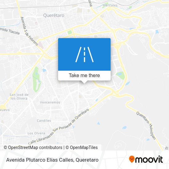 Avenida Plutarco Elías Calles map