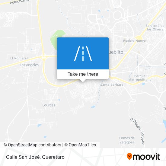 Mapa de Calle San José
