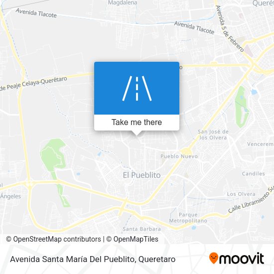 Mapa de Avenida Santa María Del Pueblito