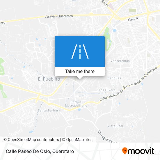 Calle Paseo De Oslo map