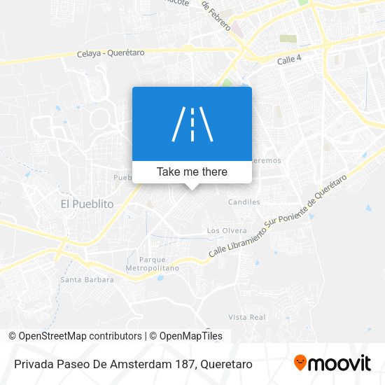 Privada Paseo De Amsterdam 187 map