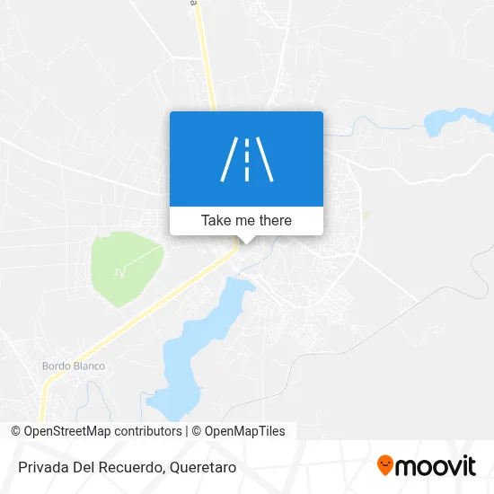 Privada Del Recuerdo map