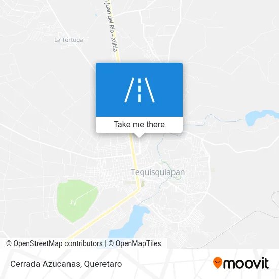 Cerrada Azucanas map