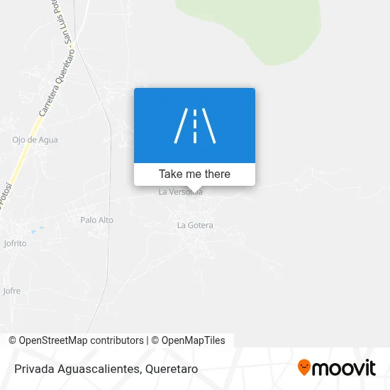 Privada Aguascalientes map