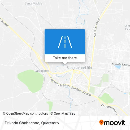 Privada Chabacano map
