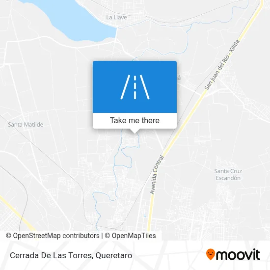 Cerrada De Las Torres map