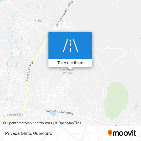 Privada Olmo map