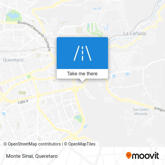 Mapa de Monte Sinai