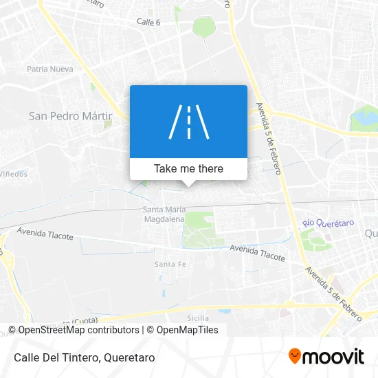 Calle Del Tintero map