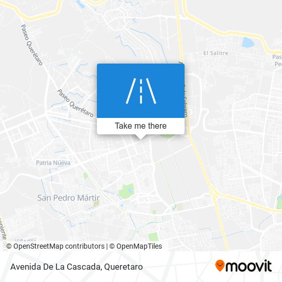 Avenida De La Cascada map