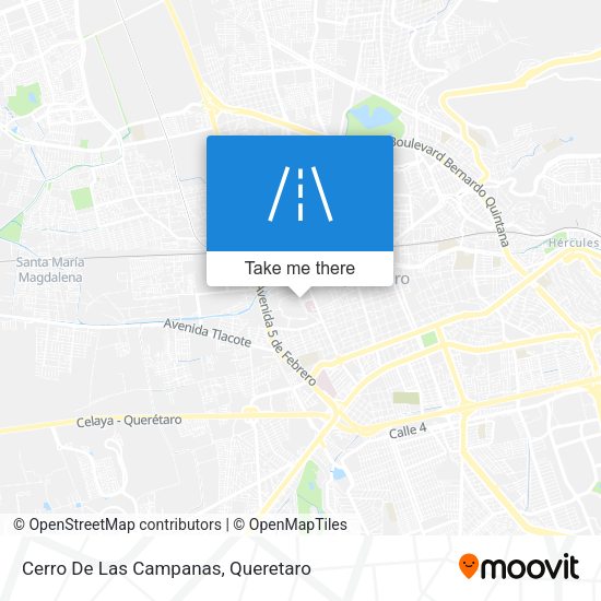 Cerro De Las Campanas map