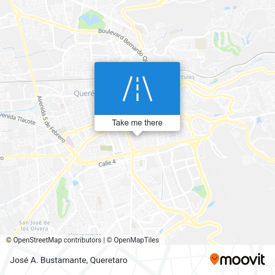 José A. Bustamante map