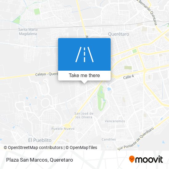 Plaza San Marcos map