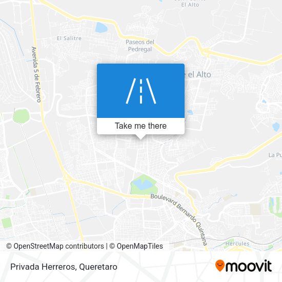 Mapa de Privada Herreros