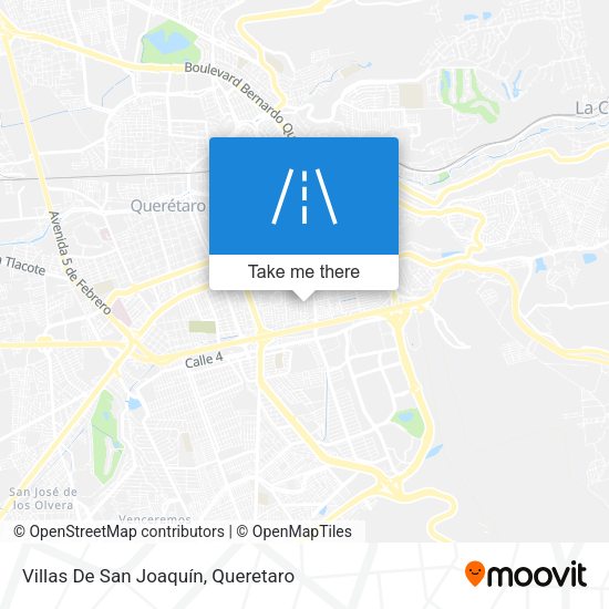 Villas De San Joaquín map