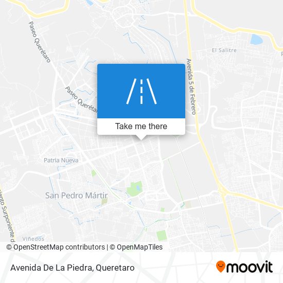 Avenida De La Piedra map