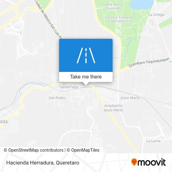 Mapa de Hacienda Herradura