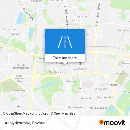 Карта Analytikstraße