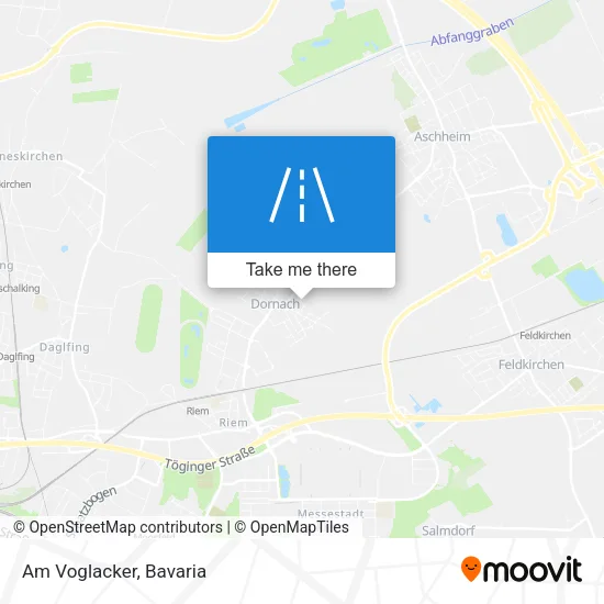 Карта Am Voglacker