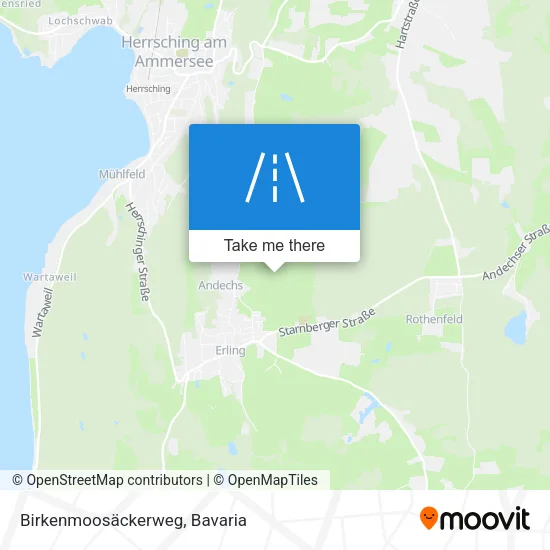 Карта Birkenmoosäckerweg