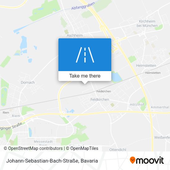 Johann-Sebastian-Bach-Straße map